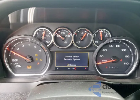 2021 Chevrolet Silverado C1500 Lt из США, поврежденный, VIN 3GCPWCED4MG207857